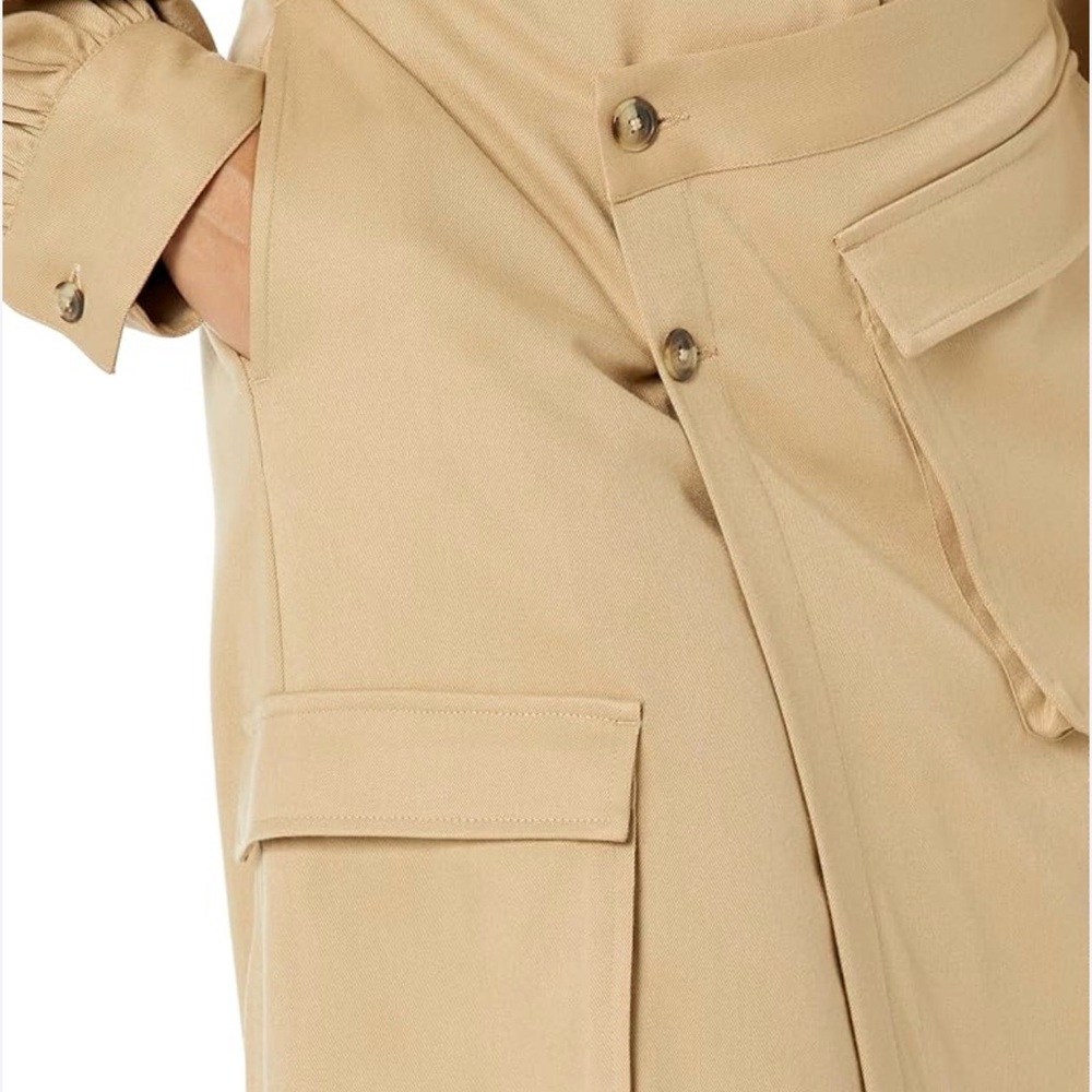 The Drop Karenbritchick Travertine Long Asym Cargo skirt - Picture 3 of 9